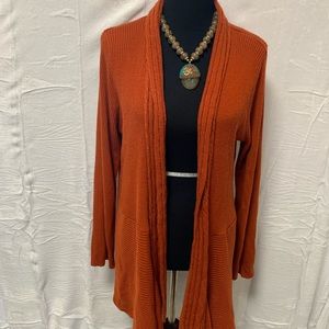 Beautiful Rust sweater!